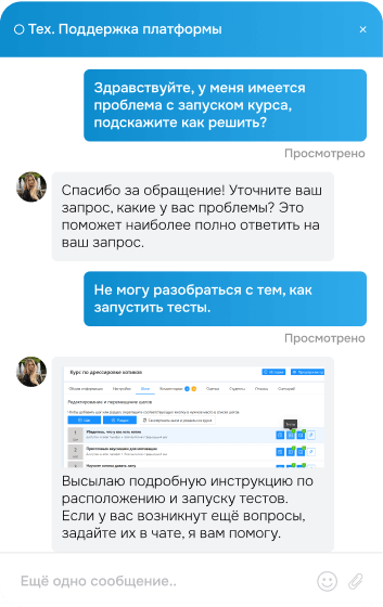 Чат техподдержки Prodamus.XL