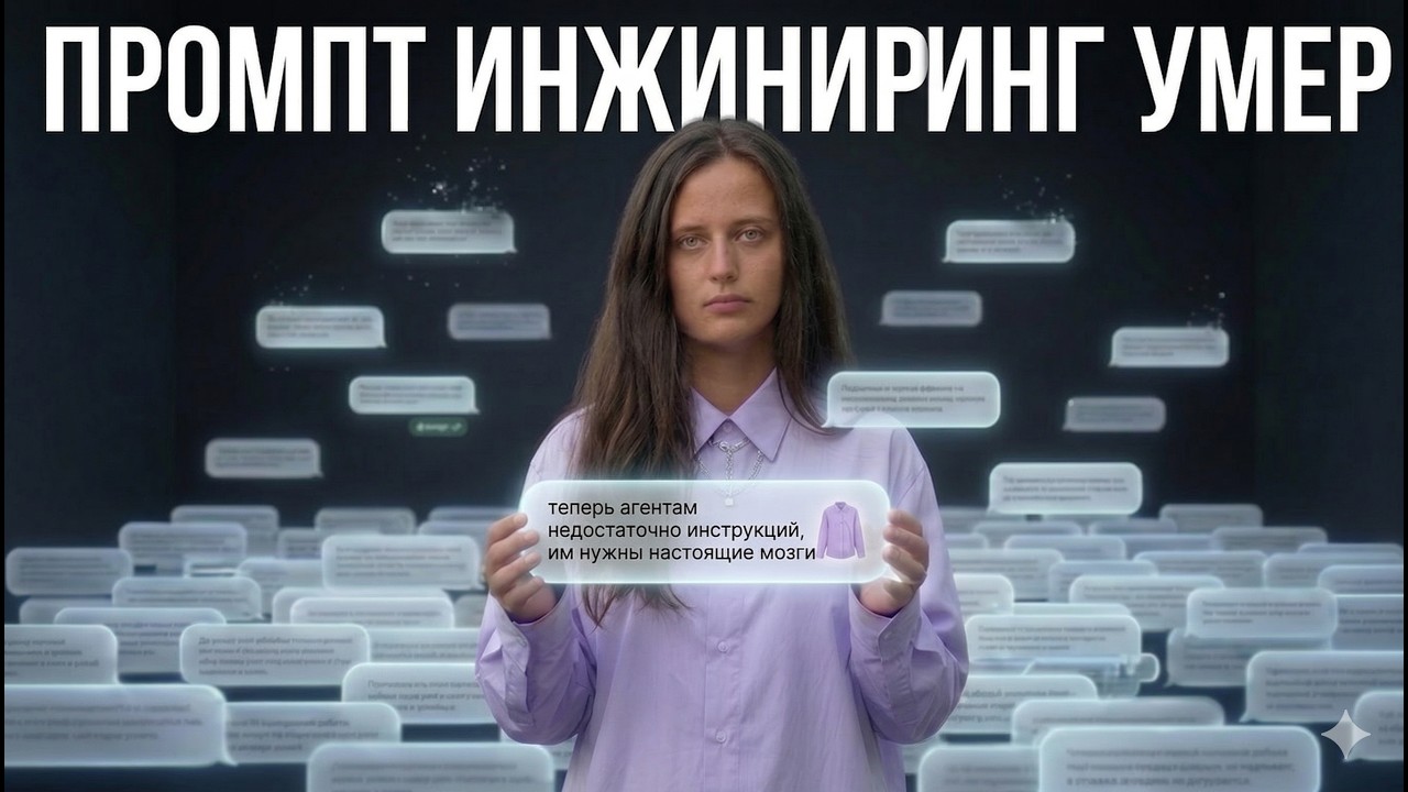 Промпт для агента — это не фраза, а рабочая инфраструктура