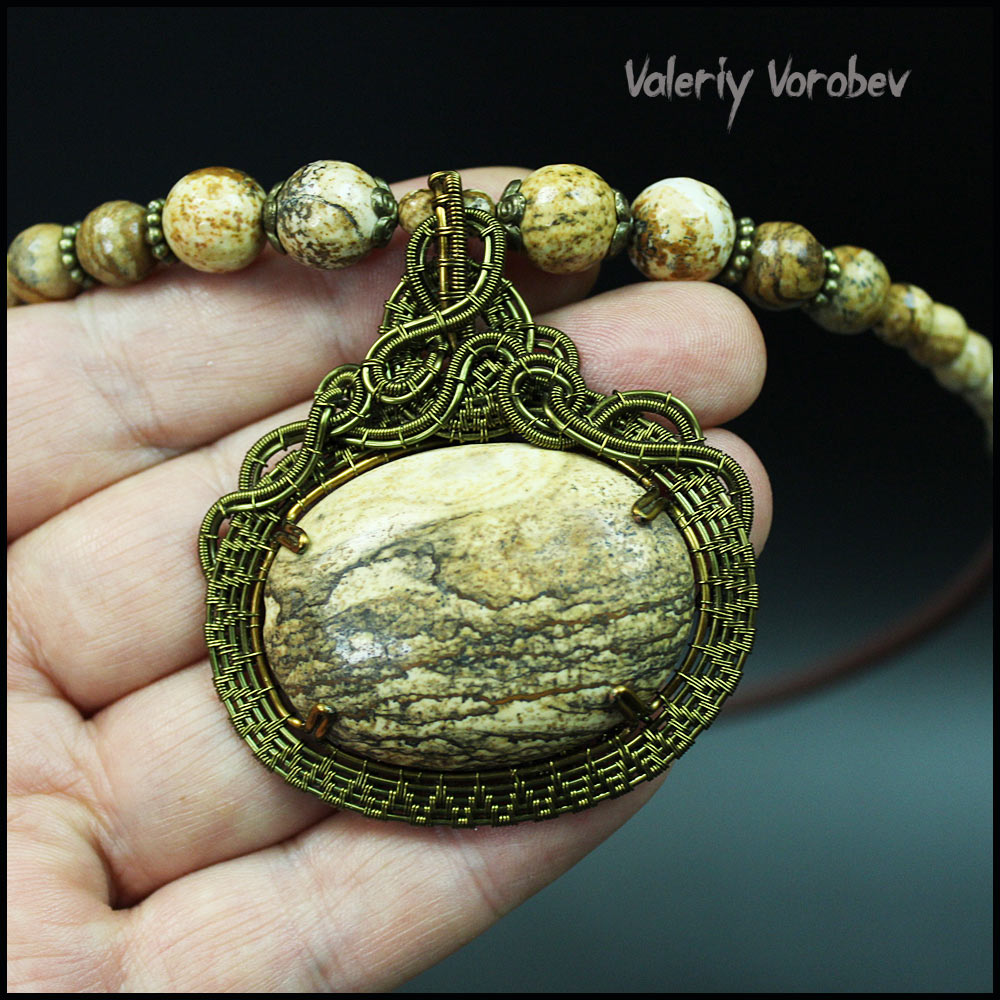 Пейзажная, песочная, картинная яшма