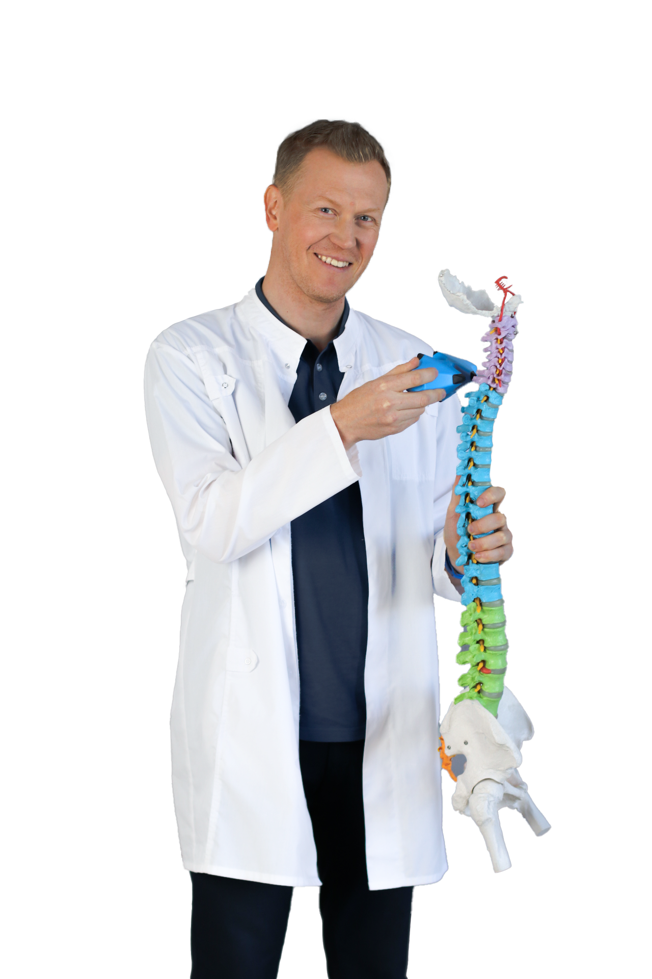 Доктор проводит вебинар