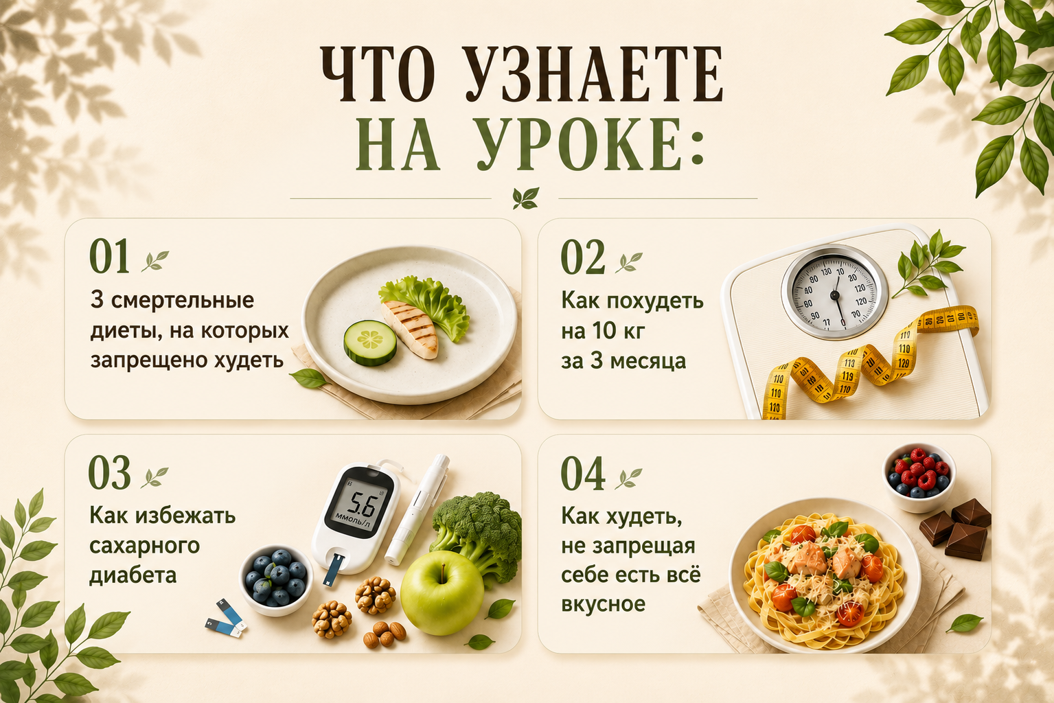 Что вы узнаете на уроке