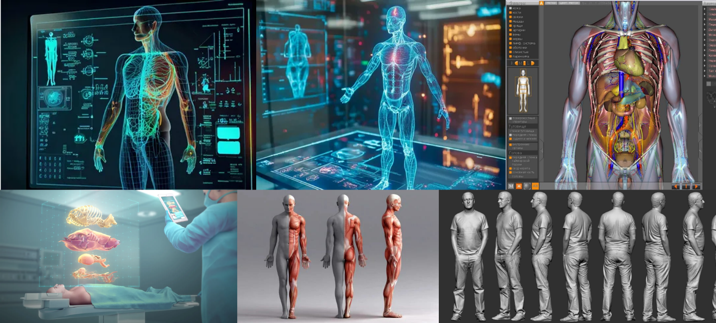 Виртуальное тело человека
